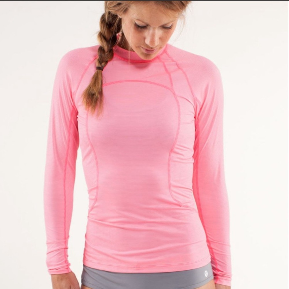 Lululemon Rash guard sz 4 6